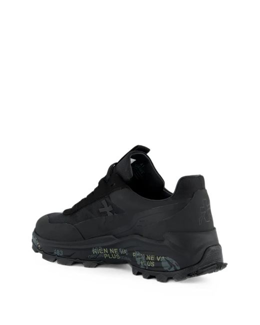 Premiata Black Devin 433 Sneakers for men