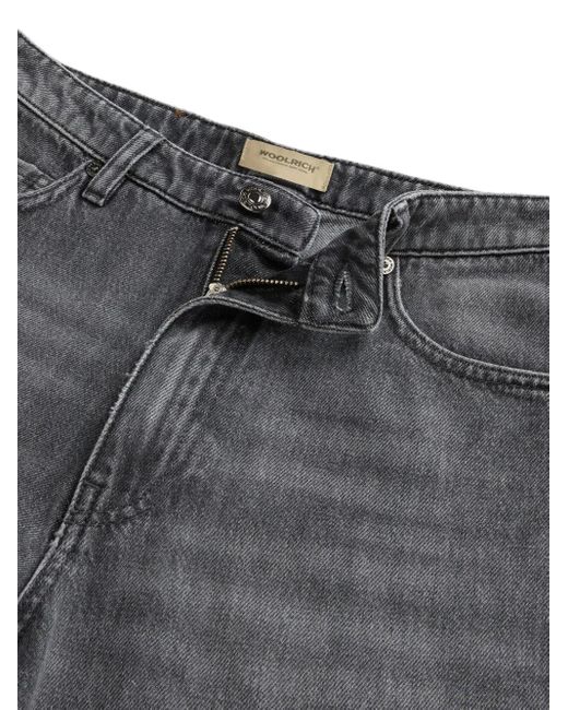 Woolrich Gray Button-Fly Jeans
