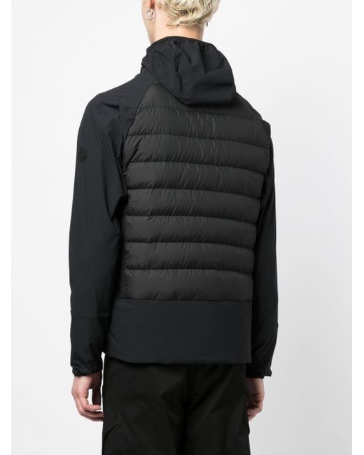 Moncler Viaur Hooded Puffer Jacket in Black for Men | Lyst