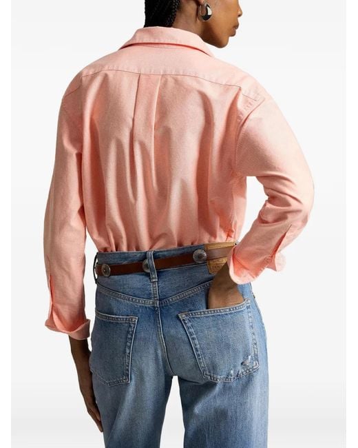 Polo Ralph Lauren Pink Cotton Shirt