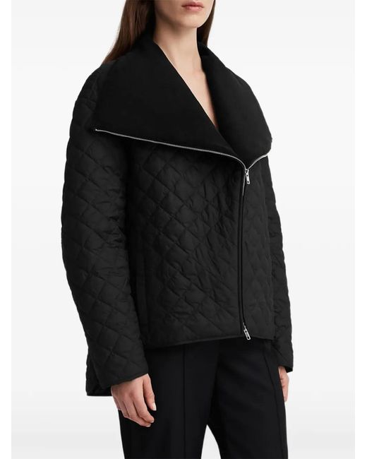Anna Quan Black Morandi Quilted Jacket