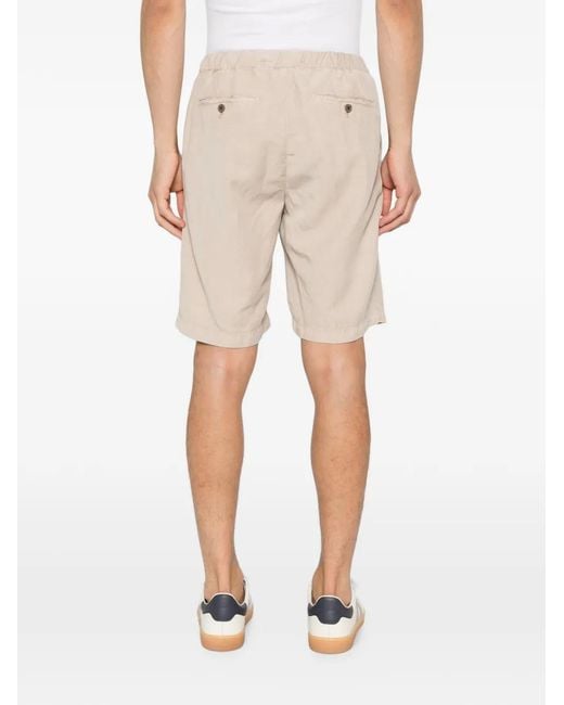 Myths Natural Belted Elasticated Shorts for men