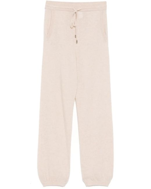 N.Peal Cashmere ニットトラックパンツ Natural