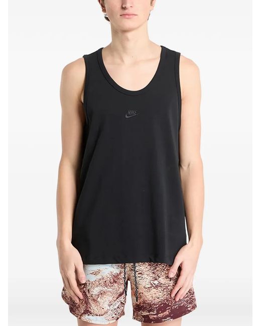 Nike Black Premium Essentials Scoop-Neck Tank Top for men