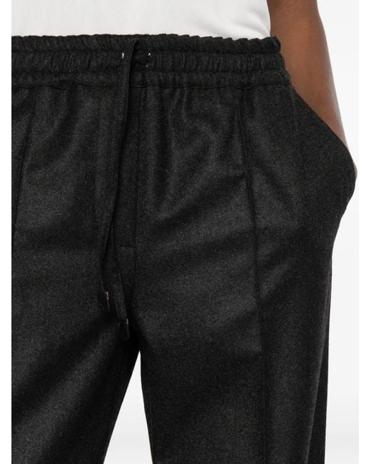 Tom Ford Black Drawstring Trousers