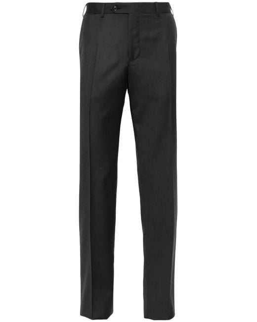 Canali Black Super 150's Trousers for men