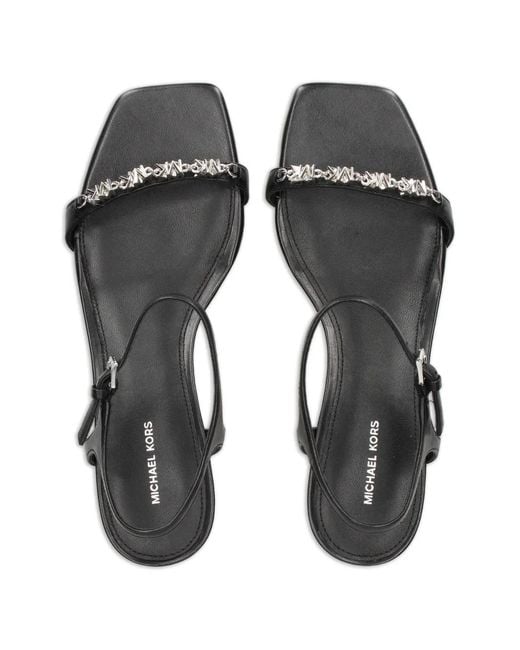 MICHAEL Michael Kors White Dina Sandals