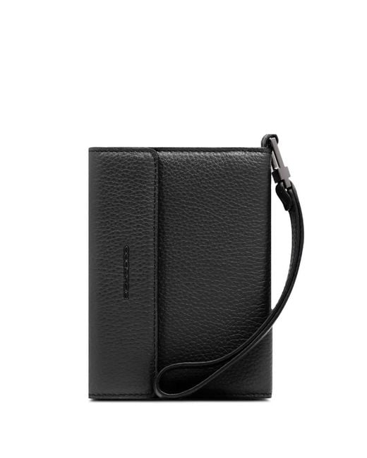 Piquadro Black Étui Pour Passeport Modus En Cuir for men