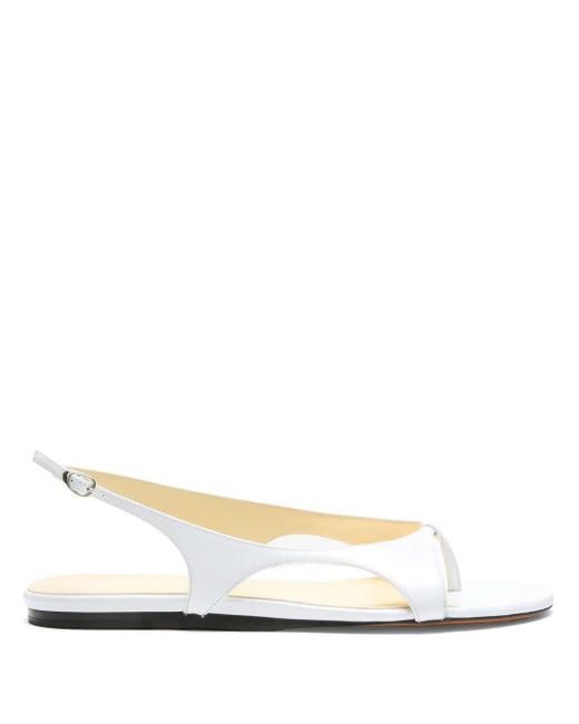 Proenza Schouler White Slash Sandals