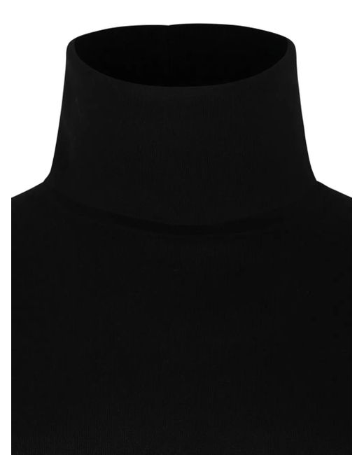 P.A.R.O.S.H. Black Roll-Neck Sweater