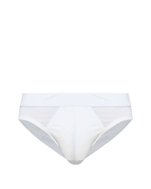 DSquared² White Panelled Briefs for men
