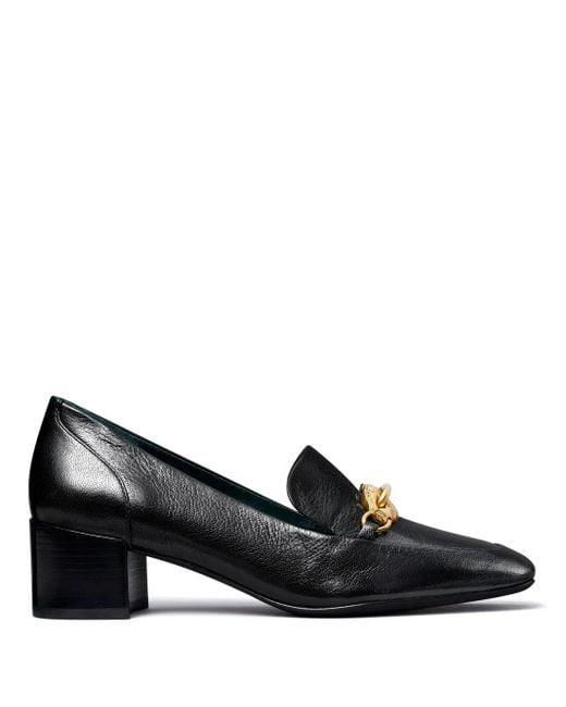 Tory Burch Black 45Mm Jessa Loafers