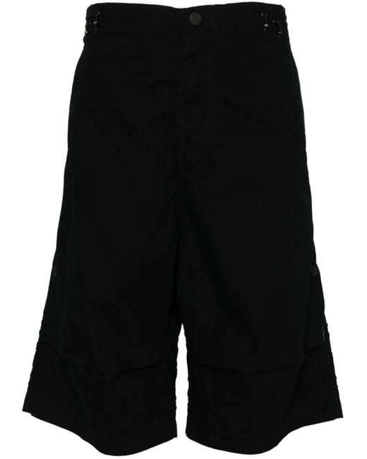 Maharishi Black Thar Desert Cargo Shorts for men