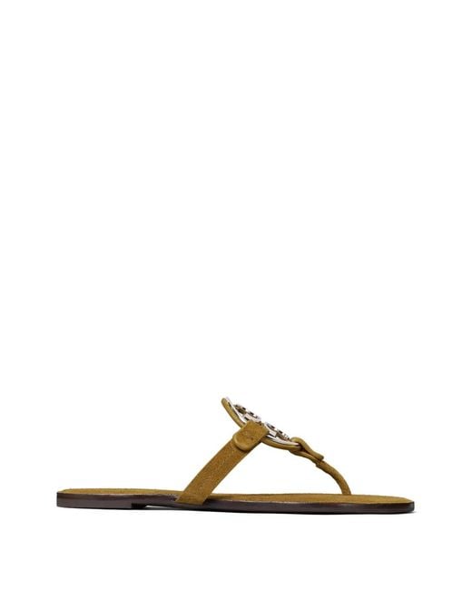 Tory Burch Brown Metal Miller