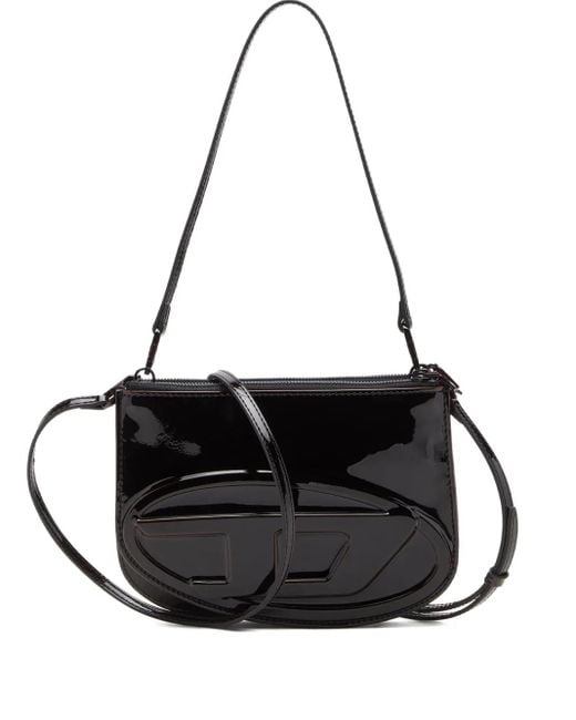 DIESEL Black "1Dr Twin" Shoulder Bag