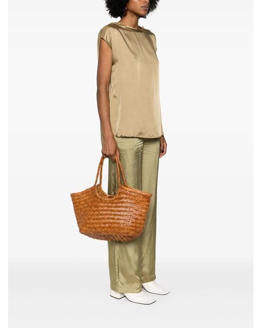 Dragon Diffusion Brown Big Nantucket Tote Bag