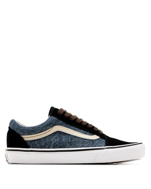Vans Blue Old Skool Denim Sneakers