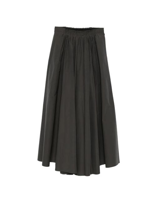 Sa Su Phi Gray Frida Gathered Skirt