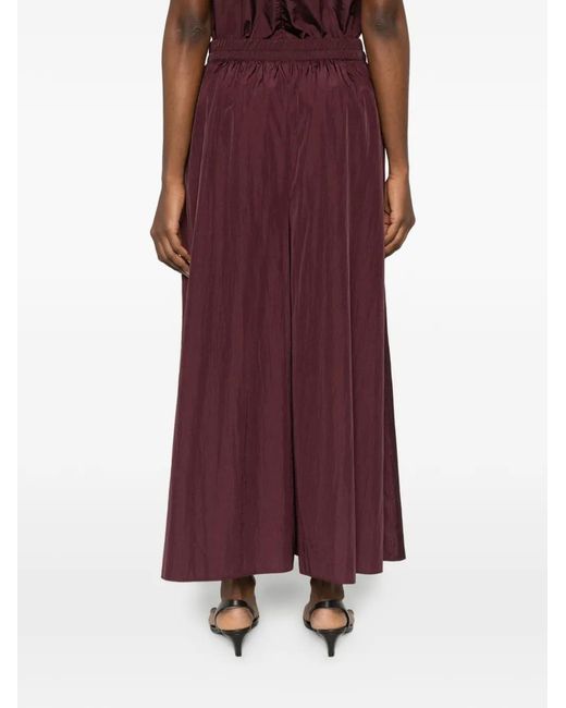 Psophia Purple Drawstring Trousers