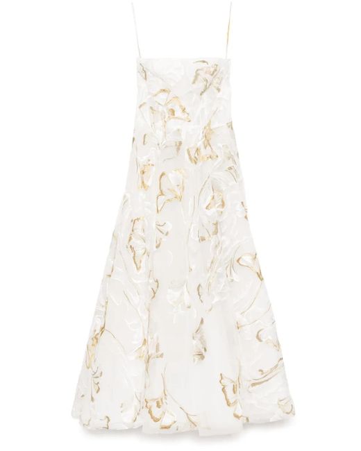 Saiid Kobeisy ベアトップ ドレス White