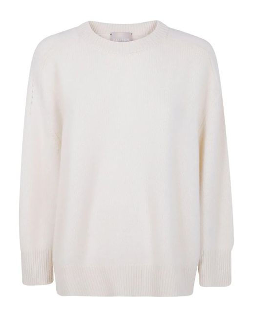 Kujten Diane アイレット カシミアセーター White