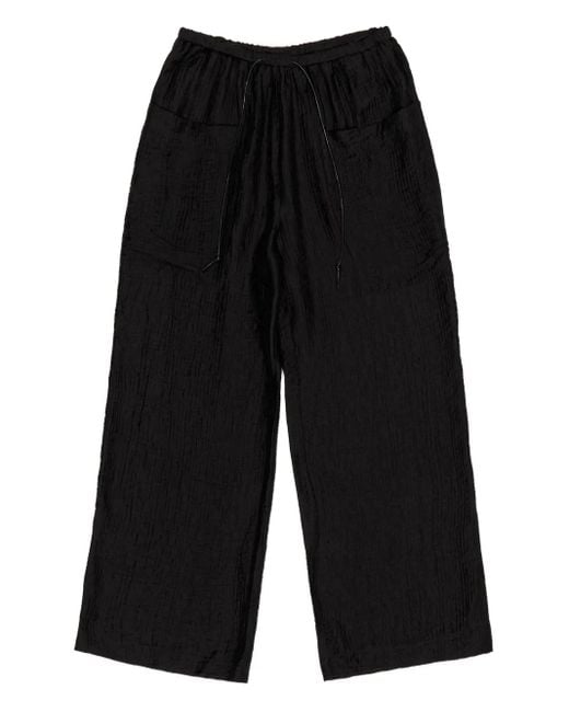 Bimba Y Lola ドローストリング パンツ Black