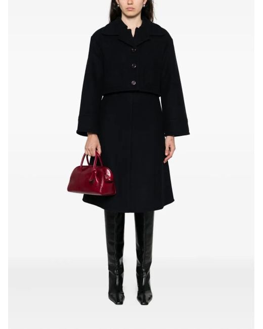 Susanne Bommer Black Patch-Pocket Cropped Jacket