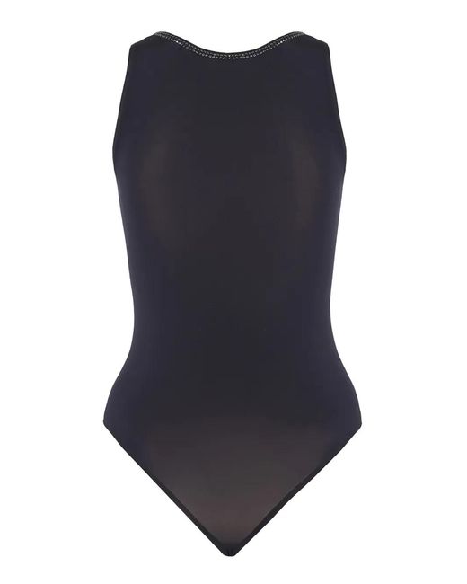 Body Crystal String Wolford de color Blue