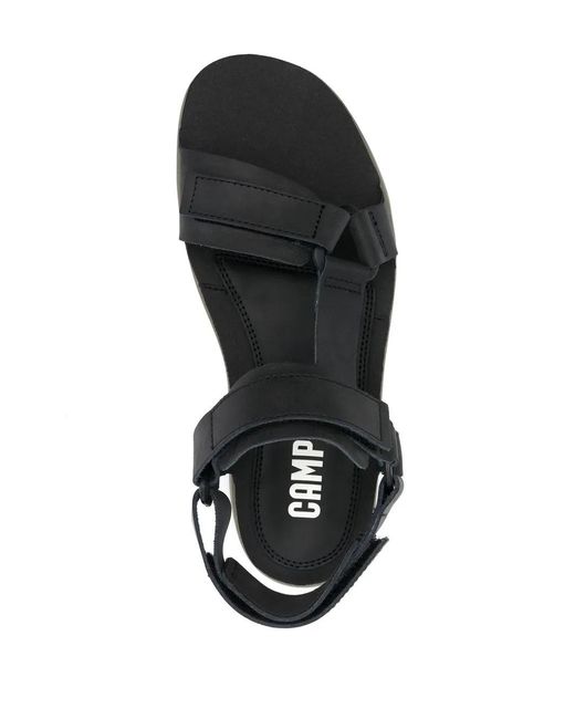 Camper Black Oruga Slingback Sandals for men