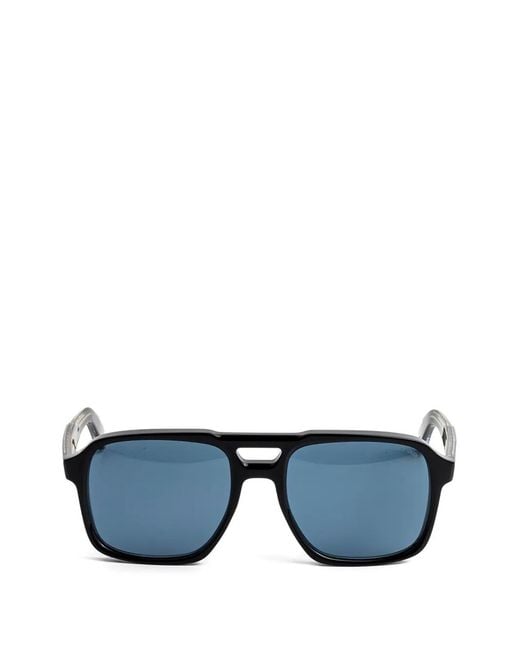 Cutler & Gross Blue Square-Frame Sunglasses