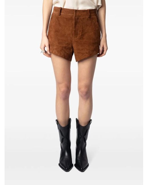 Zadig & Voltaire Brown Siddy Shorts