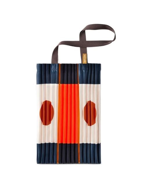 MULTITUDES BAGS White Pozzallo Pleated Tote Bag