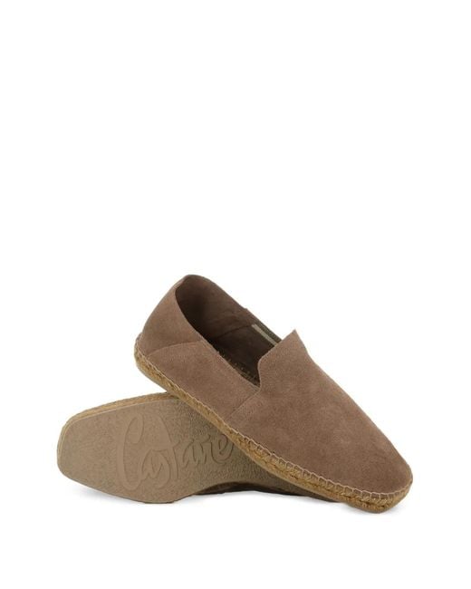 Castaner Brown Parker Suede Espadrilles for men