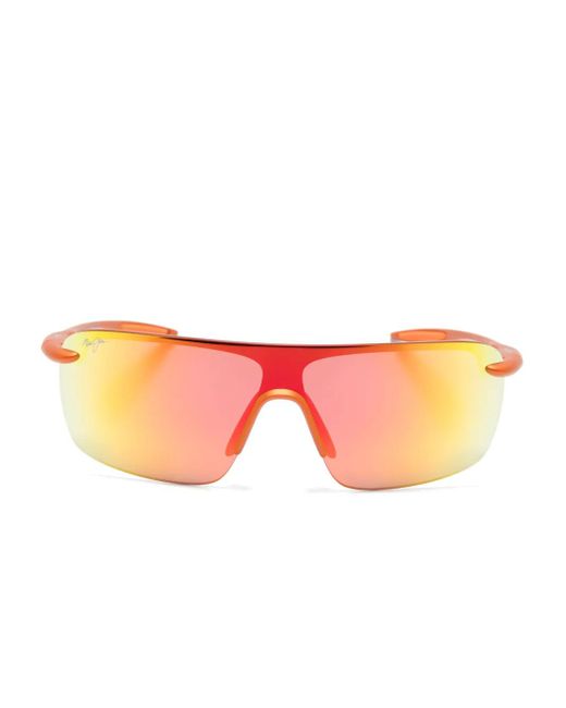 Maui Jim Bril Met Oversized Montuur in het Pink