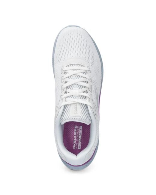 Skechers White Baskets Go Run Consistent