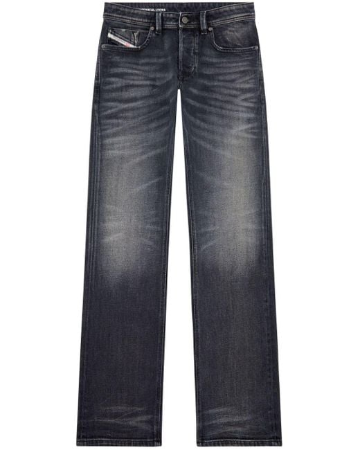 DIESEL Blue 1985 Larkee Straight-leg Jeans for men