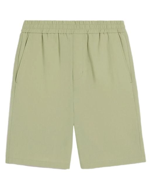 AMI Shorts Met Logoplakkaat in het Green voor heren