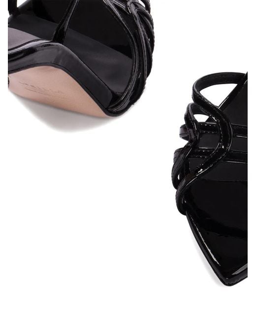 Le Silla White Bella Strappy Sandals