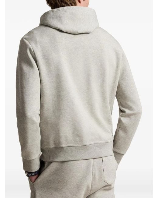 Polo Ralph Lauren Gray Signature Pony Hoodie for men