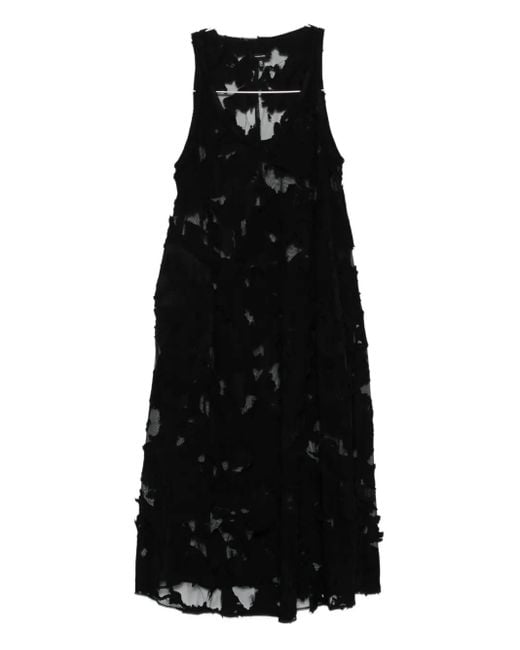 R13 スクープネック ドレス Black