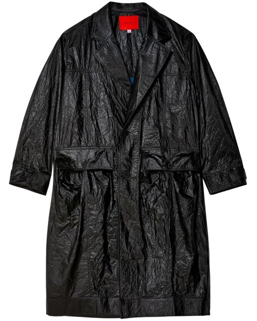 Cappotto monopetto di Eckhaus Latta in Black