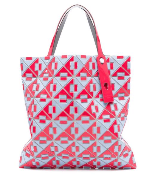 Bolso shopper Connect con diseño geométrico Bao Bao Issey Miyake de color Pink