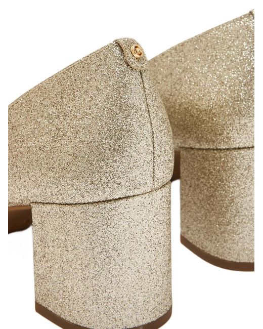 Michael Kors Natural Escarpins À Effet De Paillette