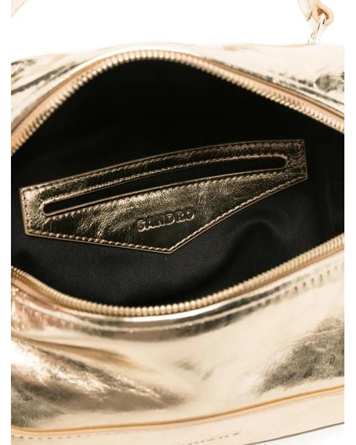 Sandro Natural Tangolino Metallic Bag