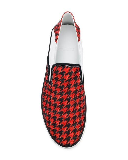Vetements Red Babouche Slip-On Sneakers for men