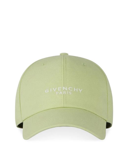 Givenchy Green Logo-Embroidered Baseball Cap for men