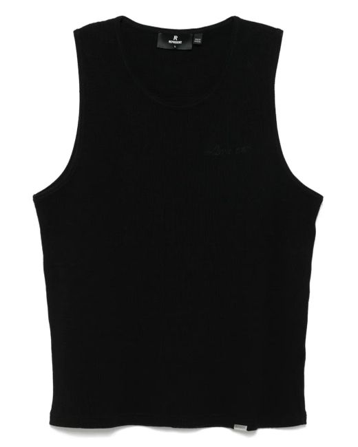 メンズ Represent ワッフル タンクトップ Black