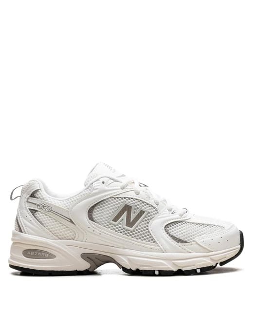 New Balance White 530 "Arid Stone" Sneakers