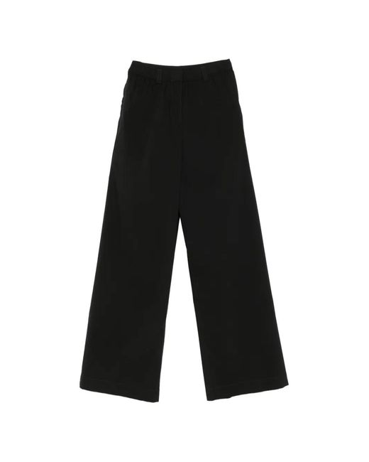 Aspesi White Elasticated-Waist Trousers
