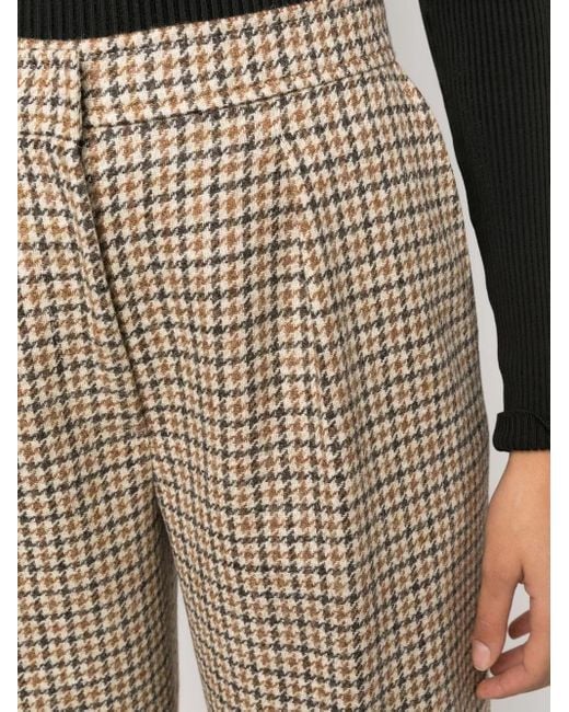 Palm Angels Broek Met Wijde Pijpen in het Brown